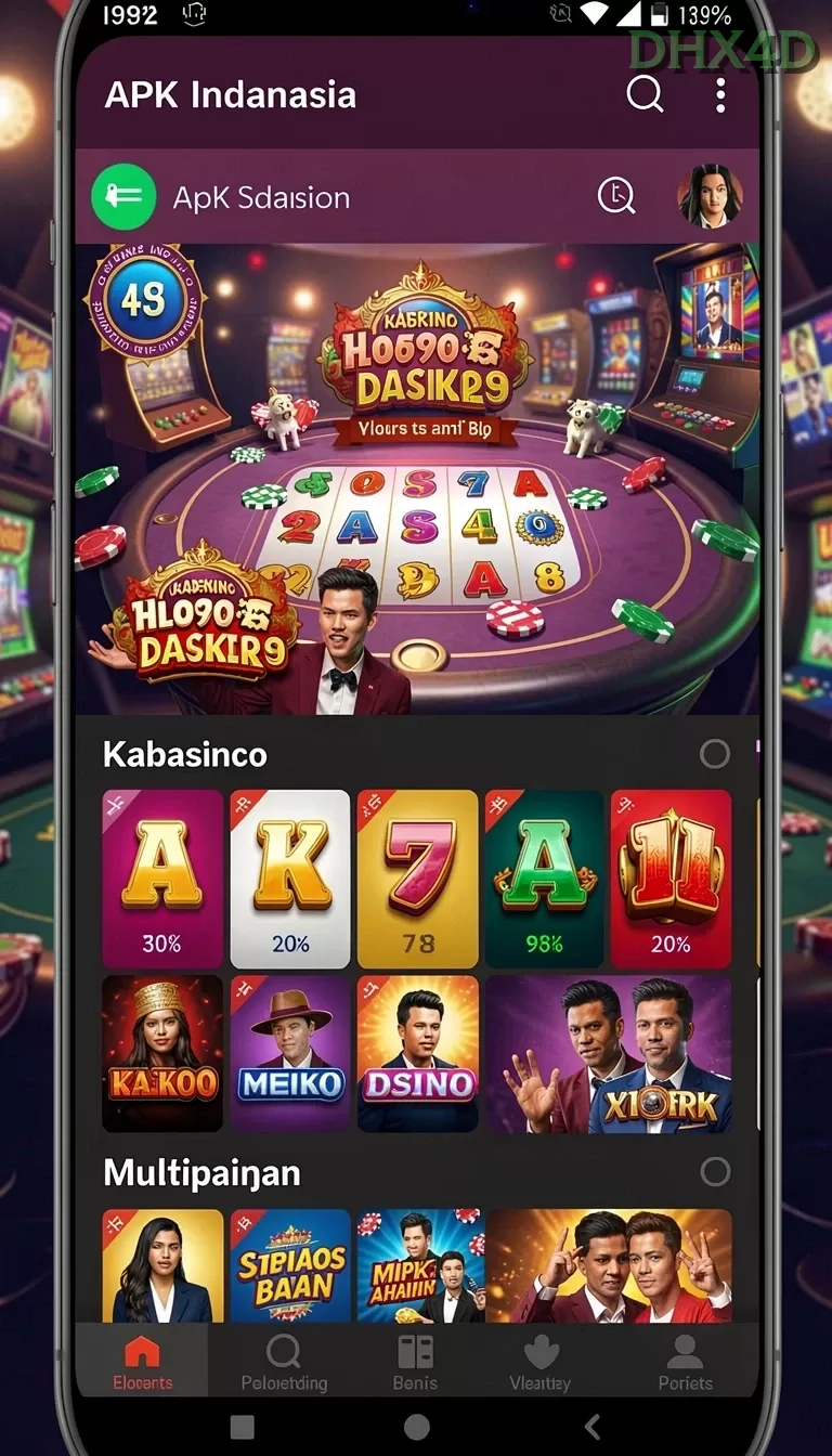 Cuplikan layar JAMIN777 — aktivitas