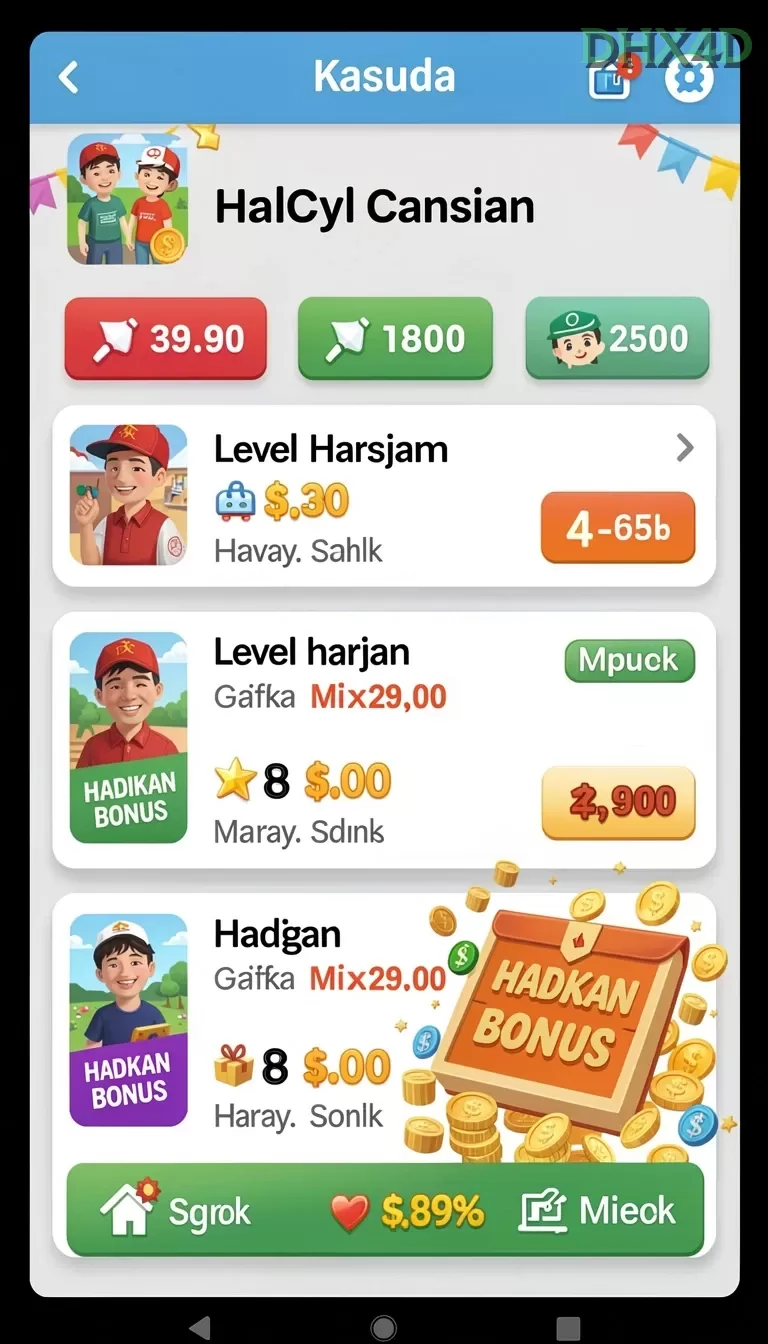 Cuplikan layar JAMIN777 — halaman utama