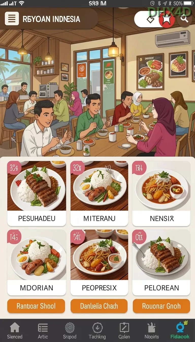 Cuplikan layar DULTOGEL — aktivitas