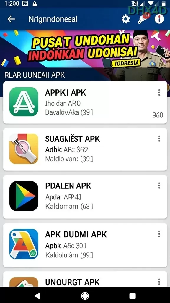 Cuplikan layar JAMIN777 — menu navigasi