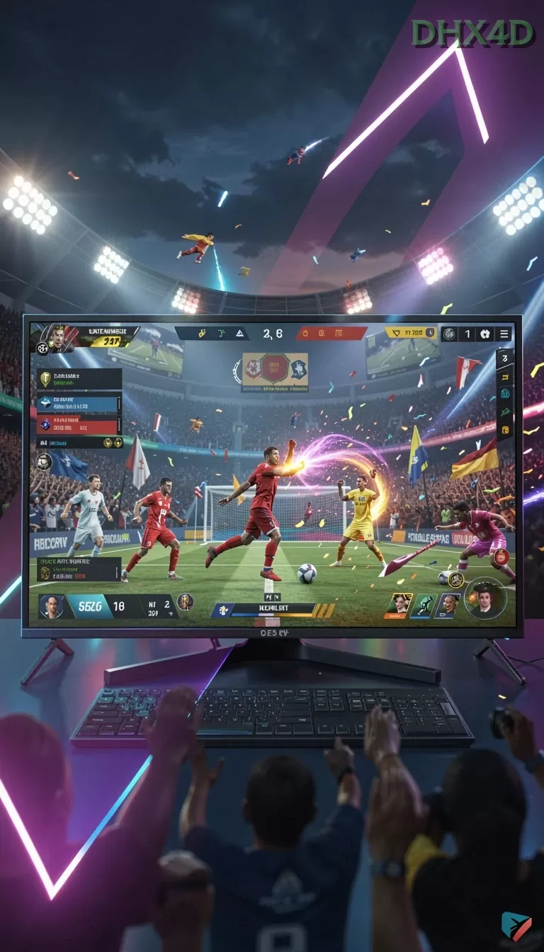 Cuplikan layar GEBYAR4D — halaman utama
